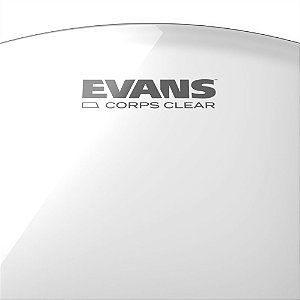 Pele Para Tenor Marcial 14' Evans Corps Transparente TT14CC
