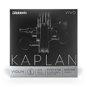 Corda Avulsa Para Violino MI D Addario Kaplan Vivo KV3114/4M