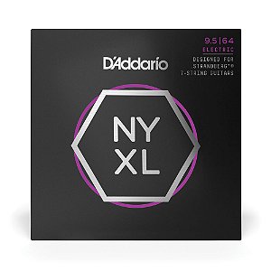 Encordoamento Para Guitarra 7C 9.5-64 D Addario NYXL09564SB