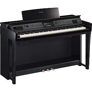 Piano Yamaha Clavinova CVP-905 Digital Preto Polido