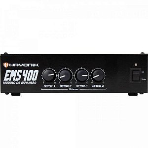 Módulo De Expansão Amplificado 40W RMS EMS400 HAYONIK