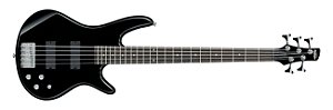 Baixo 5 Cordas SR GIO Black Ibanez SR Series GSR205-BK