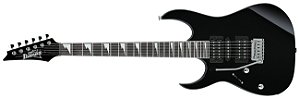 Guitarra 6C Canhota RG GIO Black Night Ibanez GRG170DXL-BKN