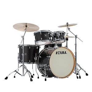 Bateria Shell Pack (5 Tambores) Bumbo 22 (Midnight Gold Sparkle) Tama Superstar Classic CK52KRS-MGD