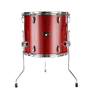 Surdo De Chão 16x14 (Vermelho Burnt Red Mist) Tama Imperialstar IPF16A-BRM