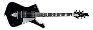 Guitarra 6 Cordas Paul Stanley Black Ibanez Signature Series PS120-BK