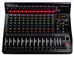 Mesa de Som Devox Dx-Mark 12 Usb 12 Canais Ent Mic Eq 3 Vias Phantom Power