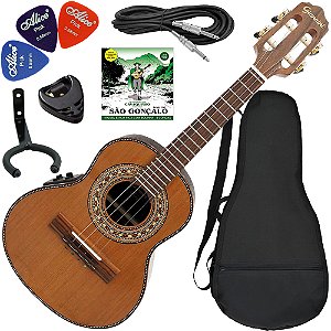 Kit Cavaquinho Eletroacústico Giannini CS9 Raiz Cadência LRPT Fishman NG Cvx1