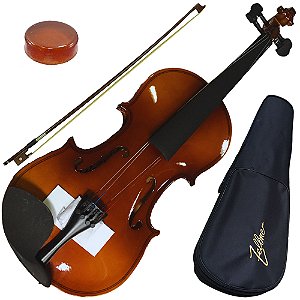 Violino Zellmer Natural Tamanho 4/4 Antique ZLM44AV C/ Estojo