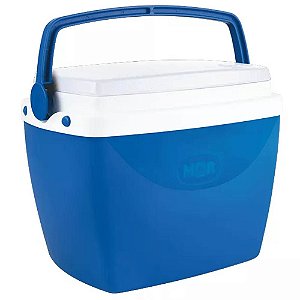 Caixa Térmica 6 Litros Azul Com Alça Mor