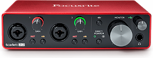 Focusrite Scarlett 2i2 ( 2ª Geração )
