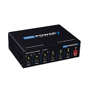Fonte Isolada Landscape Pedal Isopower 7, 9v 12v 18v