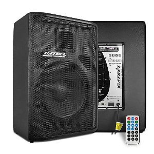 Caixa de Som Ativa Falante 12" 250w Bluetooth Usb Fm Sd AT12-250 POP Blue - Datrel