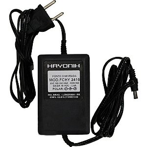 Fonte Chaveada para Teclado Musical FCHY-2416 16V 2,4A HAYONIK