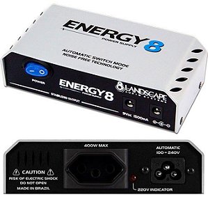 Fonte Para Pedal Energy E8 - 8 Pedais Landscape