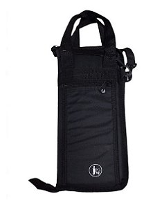 Capa Bag Porta Baquetas Extra Luxo Nylon Preto