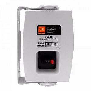 Par De Caixa Som Ambiente JBL C621B 50W Branca - PAR / 2