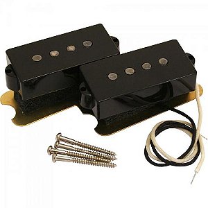 Set De Captadores Fender Original Precision Bass Para Contrabaixo Preto