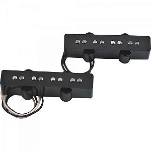 Set de Captadores Para Contrabaixo ORIGINAL JAZZ BASS Preto FENDER