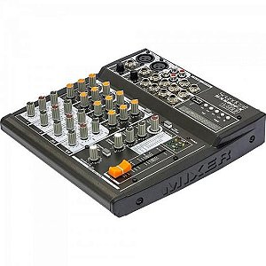 Mesa de Som Soundcraft 6 Canais SX602FX USB Preta