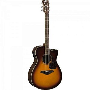 Violão Yamaha FSX830C Eletroacústico Aço Sunburst