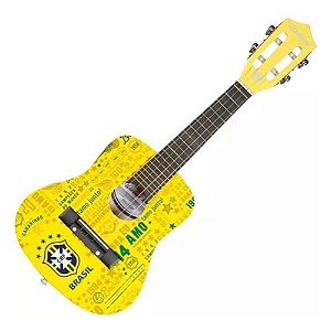 Cavaco Cavaquinho Acústico Waldman Cvu-1 Brasil Amarelo Vtr244