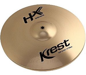 Par De Pratos Krest Chimbal 13 Pol. Hx Hi Hat Hx13hh Bronze