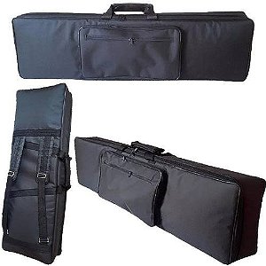 Capa Para Teclado Kurzweil Sp88 Master Luxo Nylon Preto