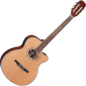 Violão Hofma Eletroacústico Nylon Ye230 Natural C/ Afinador