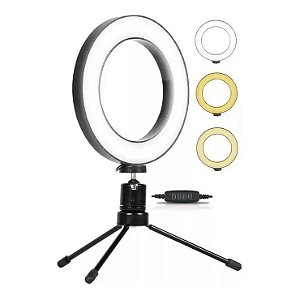 Iluminador Ring Light 6 Polegadas 16 Cm Mxq Q-161