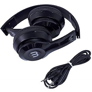 Fone De Ouvido Headphone Stereo Fold Altomex A-866 Preto