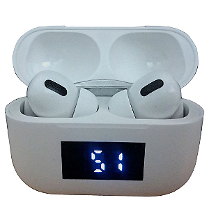 Fone De Ouvido Earbuds Bluetooth Apro 3 Branco Recarregável