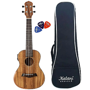 Ukulele Concert 24 Kalani Kal420 Ck Elétrico C/ Equalizador