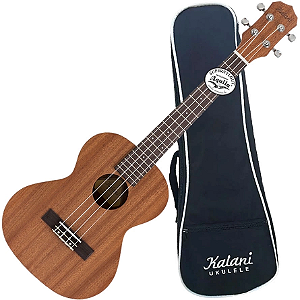 Ukulele Tenor Acustico Kalani Kal220 Ts Sapel Tribes + Bag