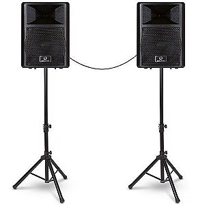 Kit Caixa Ativa E Passiva 300w Rms Act10 Waldman O F E R T A