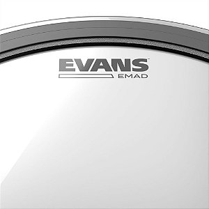 Pele Para Bumbo Emad Transparente 20' Evans BD20EMAD