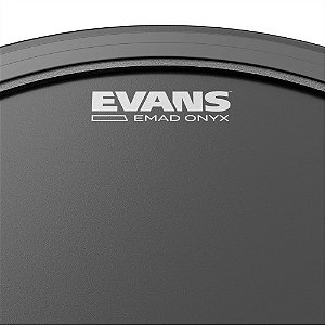 Pele Para Bumbo EMAD Onyx 22'' Evans BD22EMADONX