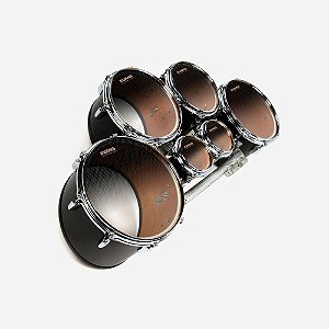 Pele Para Tenor Marcial 06'' Evans System Blue TT06SB1