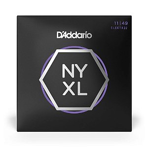 Encordoamento Para Guitarra 11-49 D Addario NYXL1149