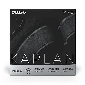 Encordoamento Viola De Arco D Addario Kaplan Vivo KV410 MM