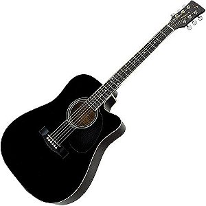 Violão Folk Eletroacústico Aço C/ Eq 4 Bandas Vck414 Vogga