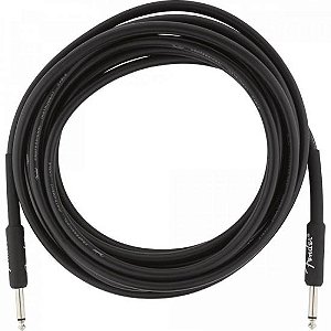 Cabo para Instrumentos P10 x P10 4,5m PROFESSIONAL SERIES Preto FENDER