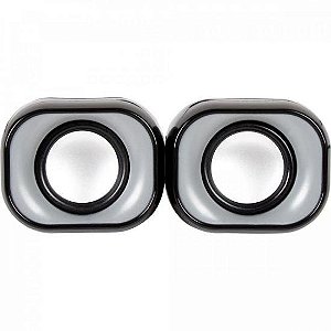 Mini Caixa de Som Multimídia SK-300 Black Piano FORTREK