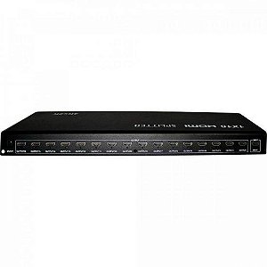 Divisor HDMI 1 Entrada X 16 Saídas 1.4 4K Preto Storm