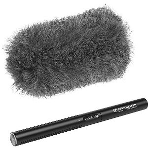 Microfone Shotgun Sennheiser MKE 600 Preto