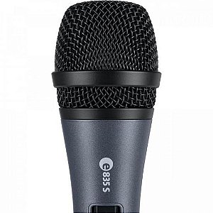 Microfone Sennheiser E835-S Dinâmico Cardioide