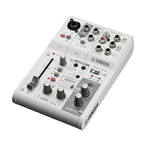 Mesa De Som Yamaha AG03MK2 Branca