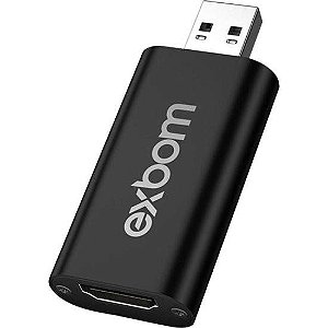 Adaptador Hdmi X Usb 2.0 4k CV-U2C70 Exbom