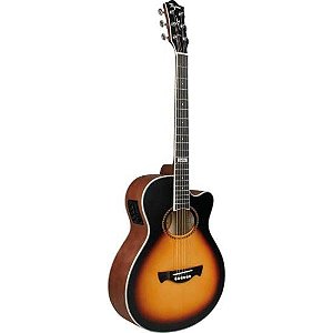 Violão Tagima Dallas Tuner Eletroacústico Aço Sunburst