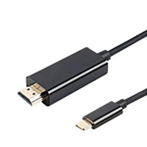 Cabo Adaptador USB-C Para HDMI 4k 1,8m Flex